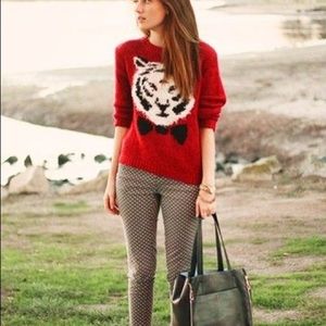 Urban outfitters knitted tiger sweater xs
